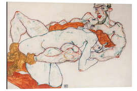 Magnettafel Liebespaar