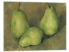 Gallery print Three Pears