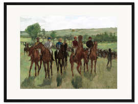 Gerahmter Kunstdruck Die Reiter