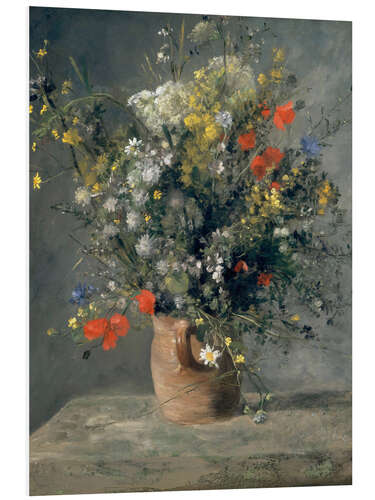 PVC-tavla Flowers in a Vase, 1866