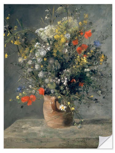 Sisustustarra Flowers in a Vase, 1866