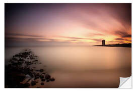 Adesivo murale Büsum North Sea Sunset