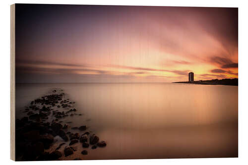 Obraz na drewnie Büsum North Sea Sunset