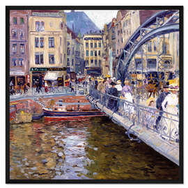 Gerahmter Kunstdruck Stettin