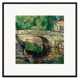 Impresión de arte enmarcada Potsdamer Brücke