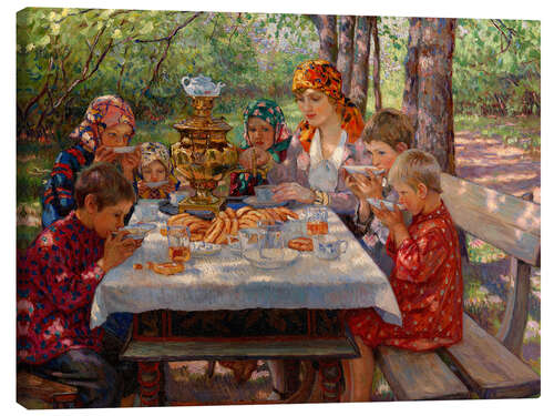 Canvas print The Teacher's Guests