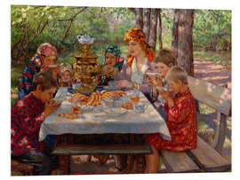 Foam board print The Teacher's Guests