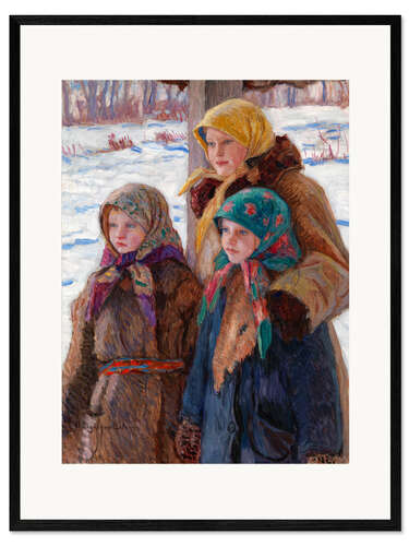 Plakat artystyczny premium w ramie The Three Sisters
