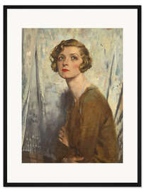 Gerahmter Kunstdruck Gladys Cooper