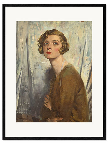 Impresión de arte enmarcada Gladys Cooper