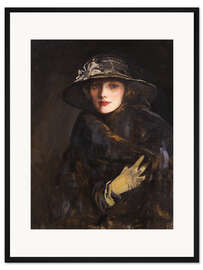 Gerahmter Kunstdruck Lady Gwendoline Churchill