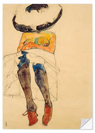 Sisustustarra Nude with hat