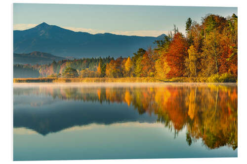 Foam board print Autumn at Ostersee