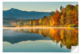 Wandsticker Herbst am Ostersee