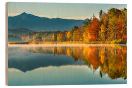 Stampa su legno Autumn at Ostersee