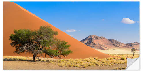 Selvklebende plakat Namibia