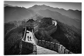 Acrylic print The great wall