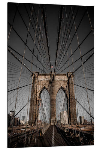 Tableau en plexi-alu Brooklyn Bridge