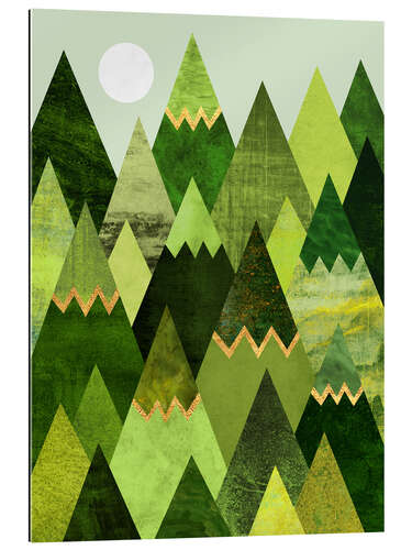 Gallery print Forest Mountains