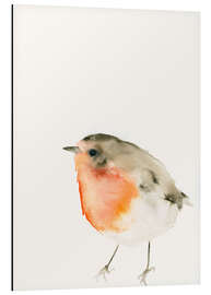 Magnettafel Rotkehlchen