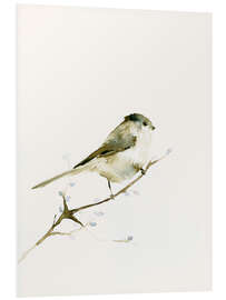 Foam board print Long-tailed tit