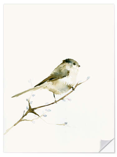 Wall sticker Long-tailed tit