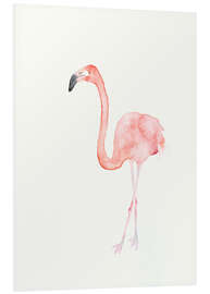 Foam board print Flamingo