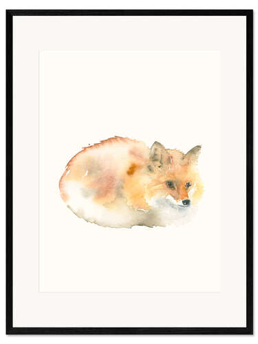 Gerahmter Kunstdruck Fuchs