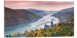 Gallery Print Burg Stahleck am Rhein im Herbst, Deutschland