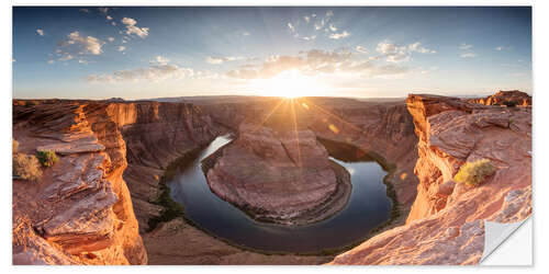 Autocolante decorativo Horseshoe Bend, Arizona