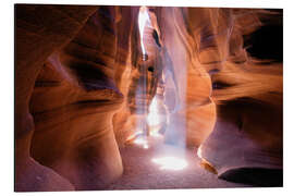 Aluminium print Antelope Slot Canyon