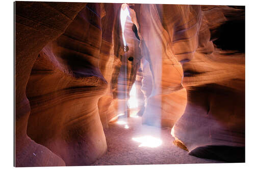 Tableau en plexi-alu Antelope Canyon