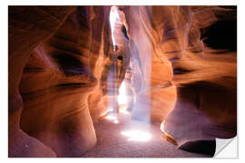 Sticker mural Antelope Canyon