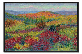 Gerahmter Kunstdruck Landschaft