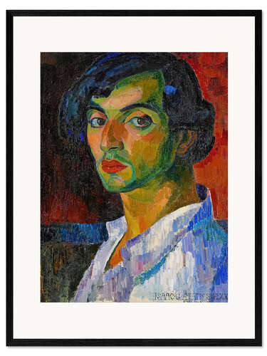 Ingelijste kunstdruk Self-Portrait
