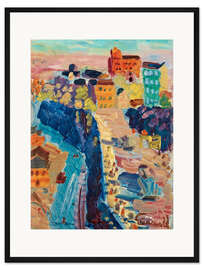 Gerahmter Kunstdruck Katarinavägen