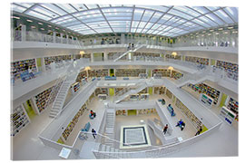 Stampa su vetro acrilico Public Library Stuttgart