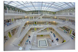 Magnettafel Stadtbibliothek Stuttgart