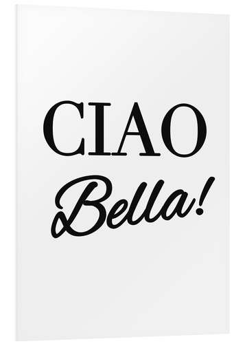 Tableau en PVC Ciao Bella