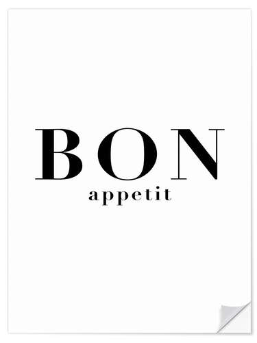 Wandsticker Bon Appetit