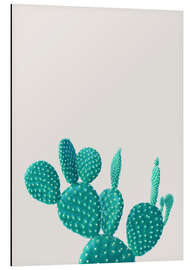 Quadro em alumínio Turquoise cactus