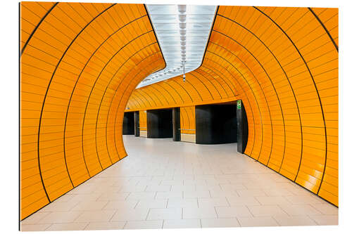 Gallery print Marienplatz subway station in Munich