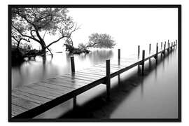 Gerahmter Kunstdruck Berlin Wannsee I