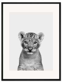 Gerahmter Kunstdruck Kleiner König