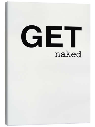 Canvas print Get Naked