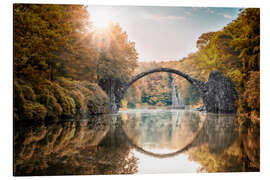 Aluminiumsbilde Devils Bridge