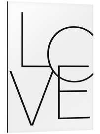 Magnettafel Love - Liebe