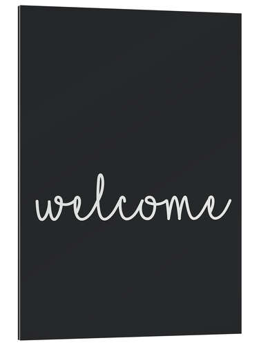 Gallery print Welcome 