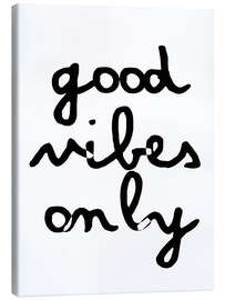 Canvas print Good vibes only - Finlay and Noa