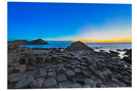 Foam board print Giants Causeway